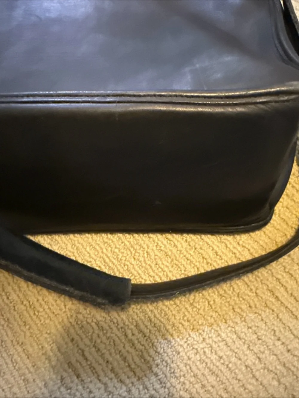 Coach Beekman 5266 Black Leather Briefcase Shoulder Bag - Picture 7 of 15
